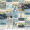 Collage in Blue (pwth280.blue) | Eclectic Elements Palette in Blue | Tim Holtz | Free Spirit